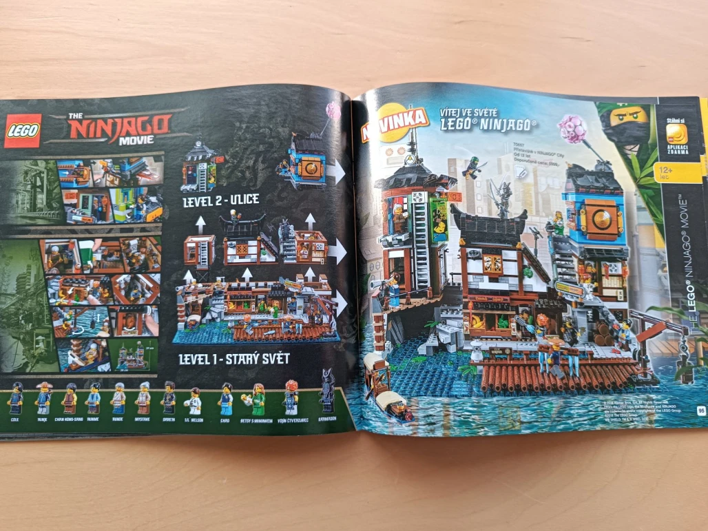 LEGO katalog 2018 červenec - prosinec