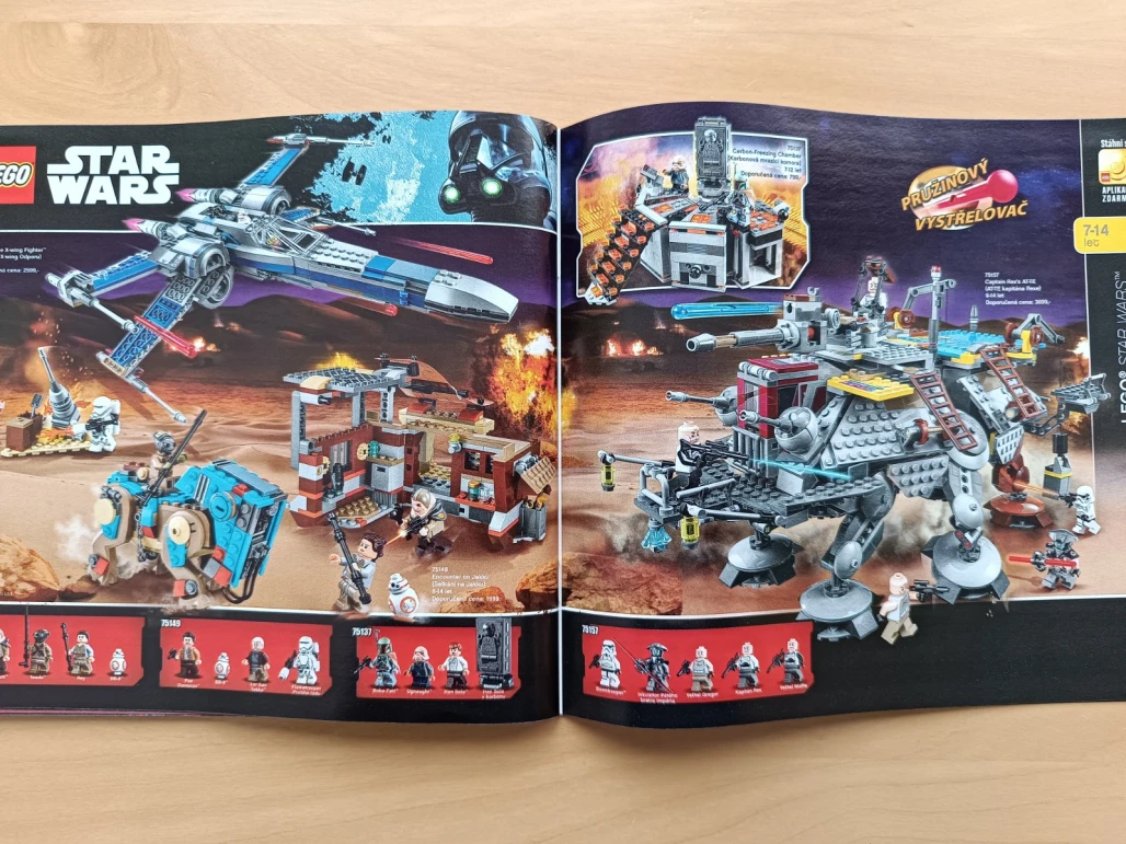 LEGO katalog 2017 leden - červen