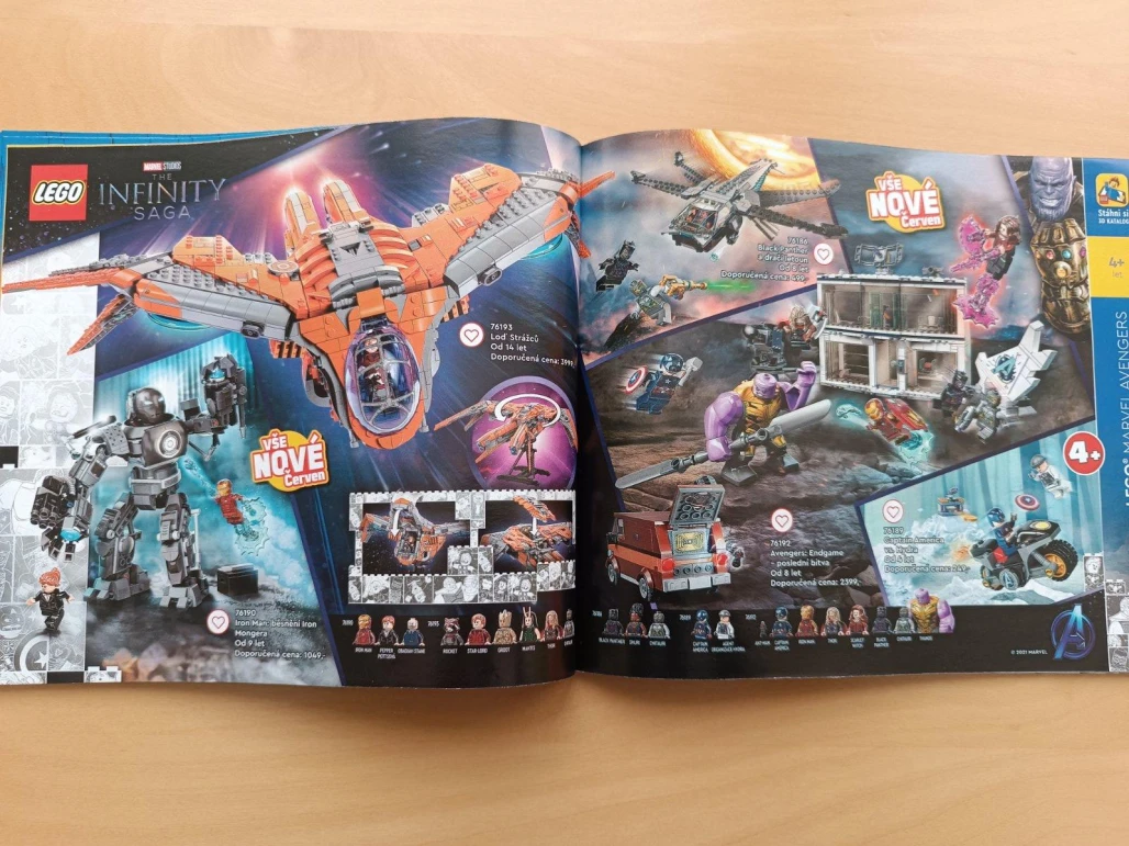 LEGO katalog 2021 červen - prosinec
