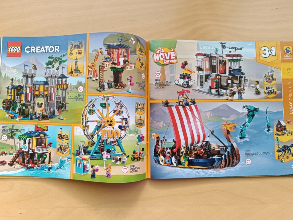 LEGO katalog 2022 červen - prosinec
