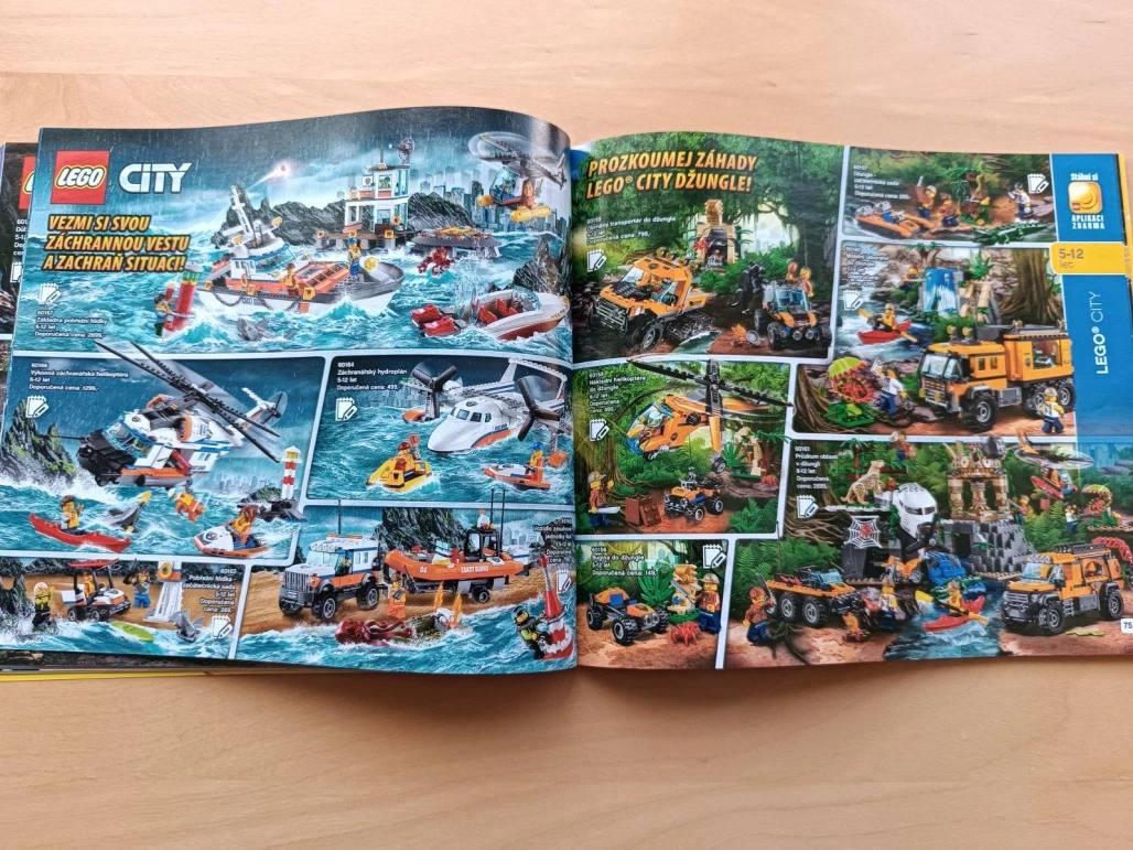 LEGO katalog 2018 červenec - prosinec