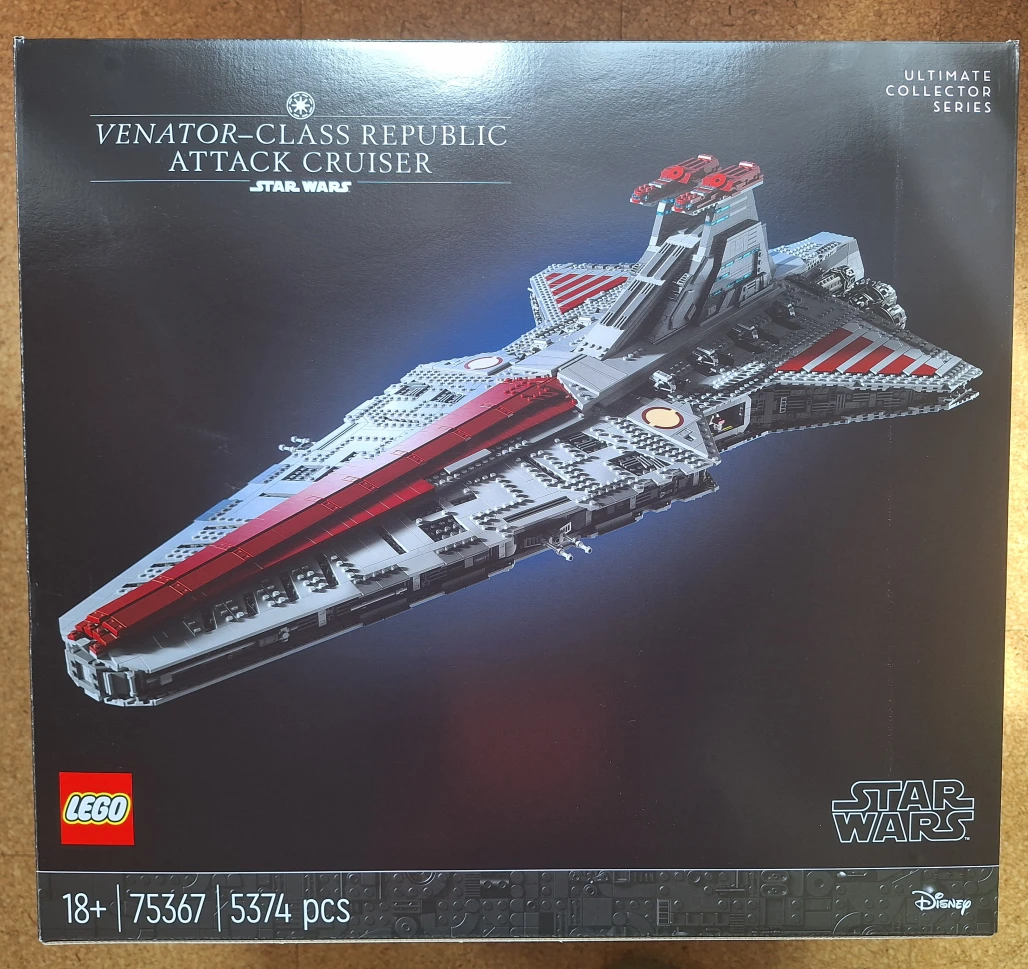 LEGO 75367 Útočný křižník Republiky třídy Venator