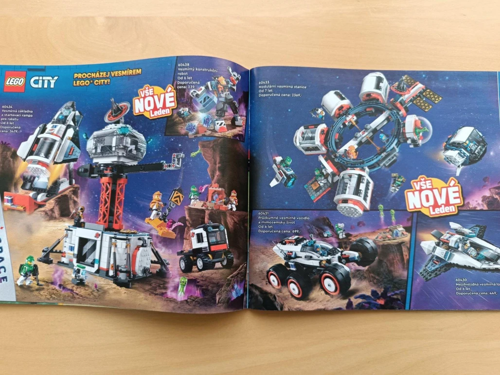 LEGO katalog 2024 leden - květen