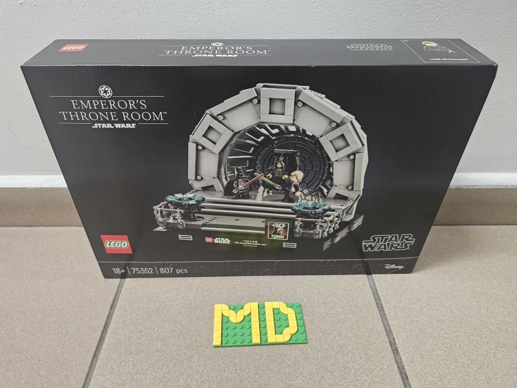 LEGO 75352 Císařův trůnní sál – diorama