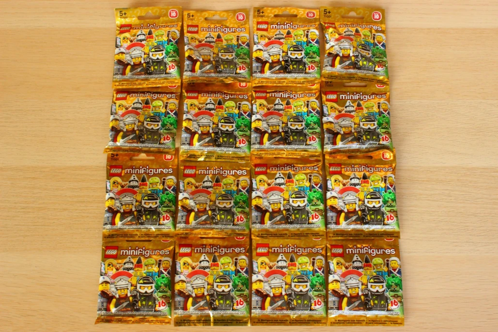 LEGO 71001-17 LEGO Minifigures - Series 10 - Complete (except Mr. Gold)