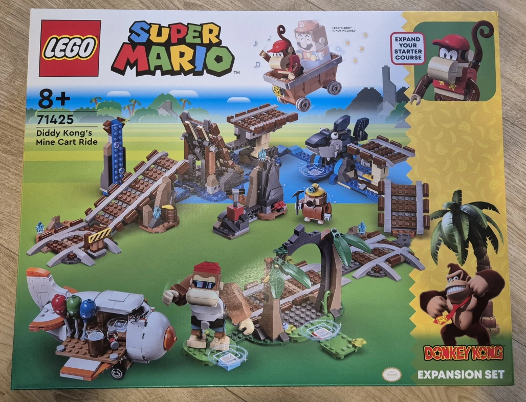 LEGO 71425 Diddy Kongova jízda v důlním vozíku – rozšiřující set