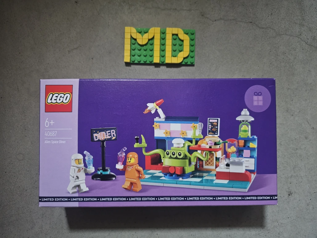 LEGO 40687 Mimozemšťan a vesmírná restaurace