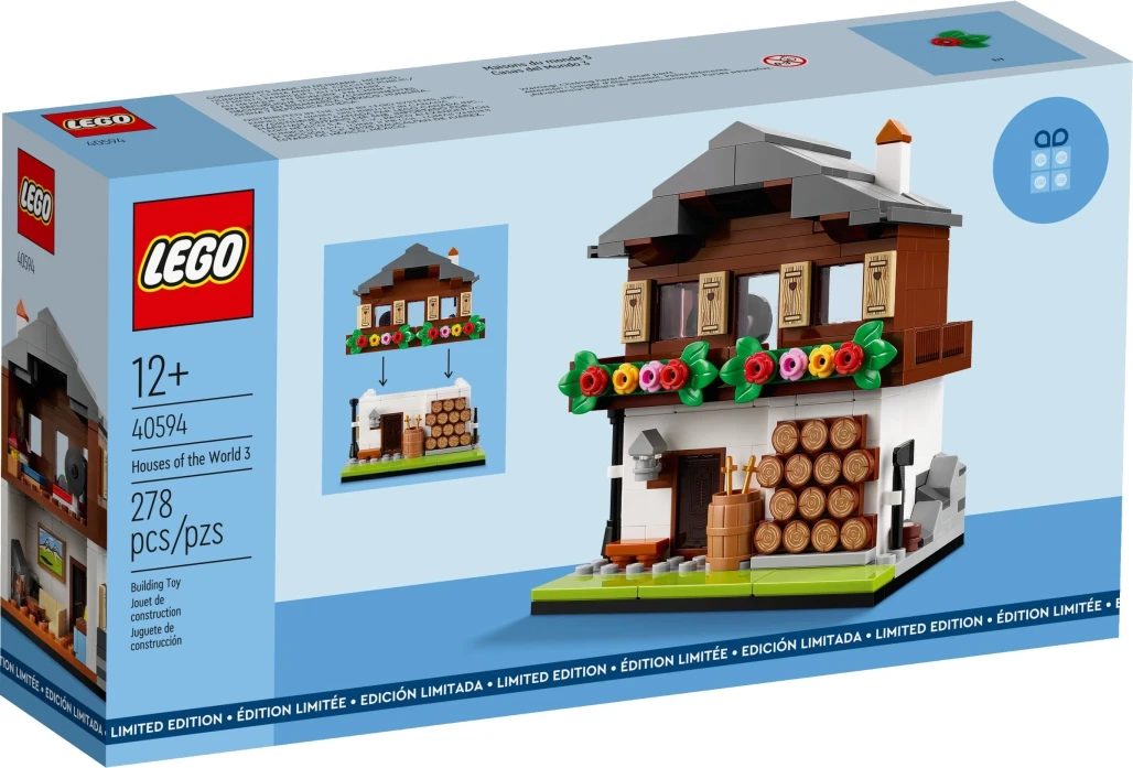 LEGO 40594 Domy světa 3