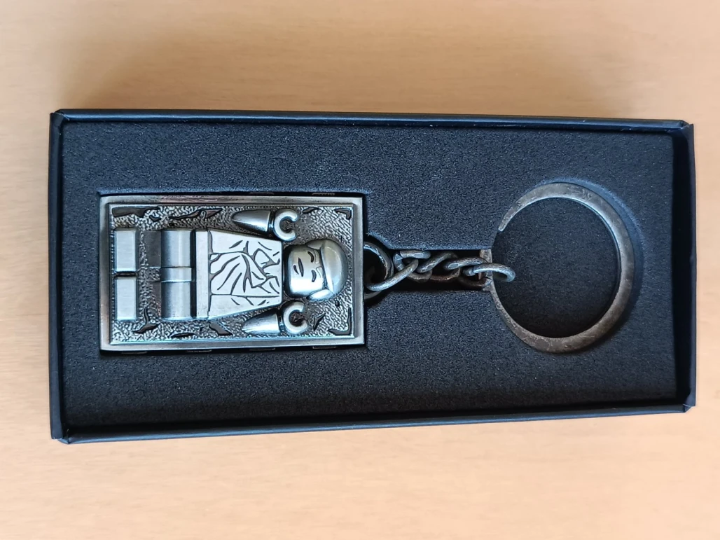 Han Solo Carbonite Metal Key Chain