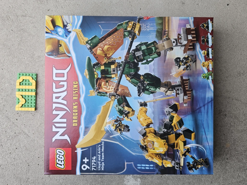 LEGO 71794 Lloyd, Arin a jejich tým nindža robotů