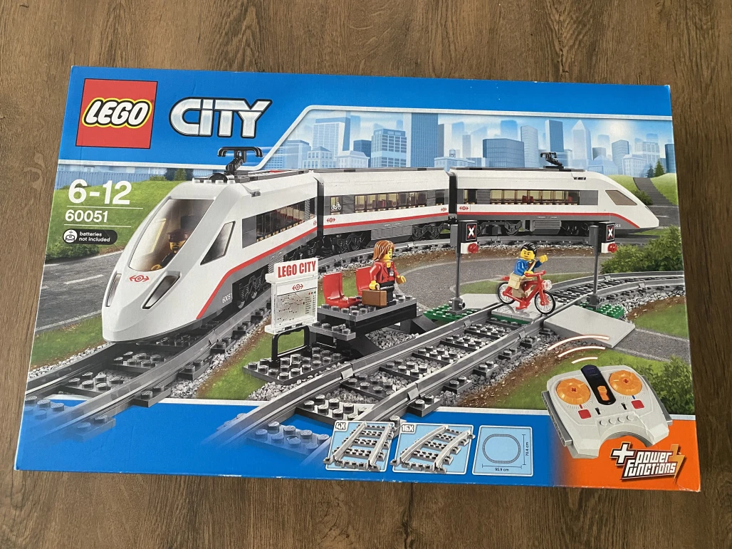 LEGO 60051 Vysokorychlostní osobní vlak