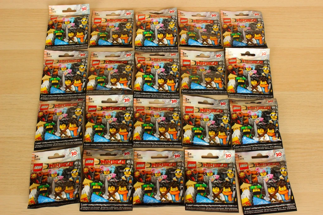 LEGO 71019-21 LEGO Minifigures - The LEGO NINJAGO Movie Series - Complete