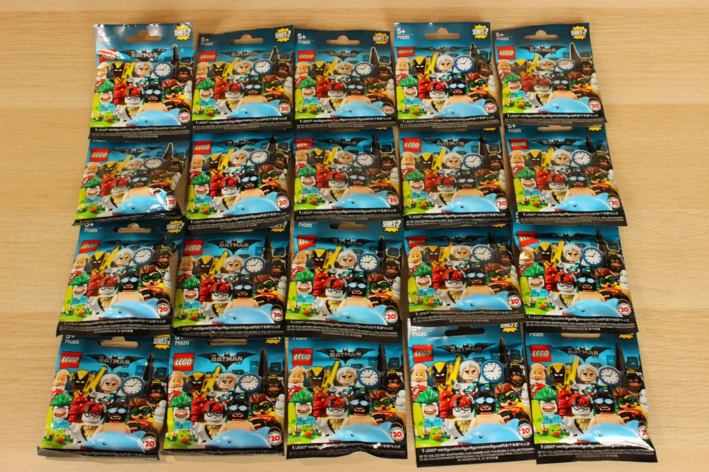 LEGO 71020-21 LEGO Minifigures - The LEGO Batman Movie Series 2 - Complete
