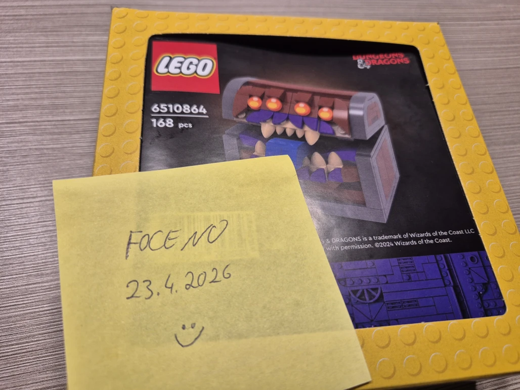 LEGO 6510864 Dungeons & Dragons Mimic Dice Box