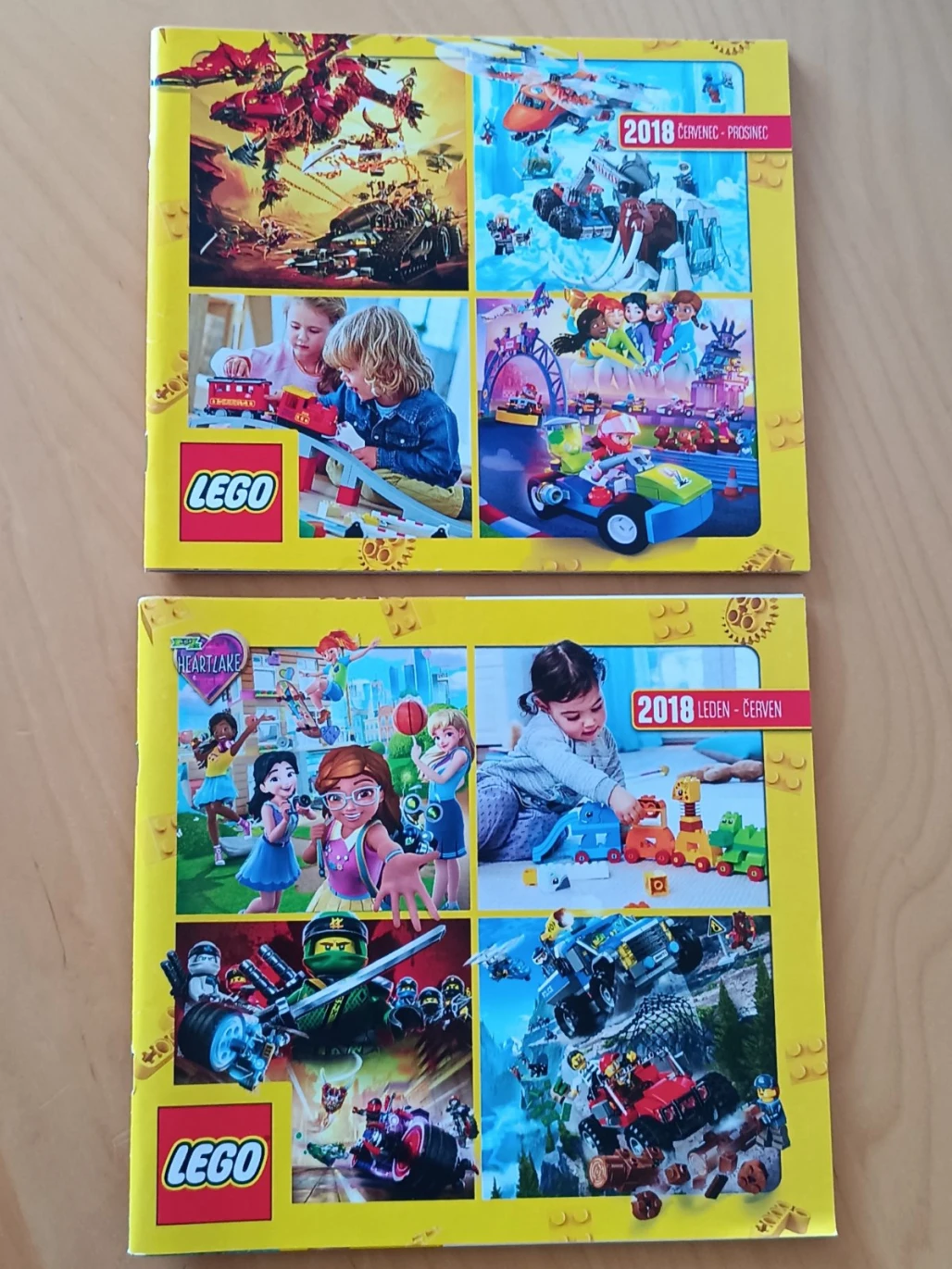 2x Lego katalog 2018