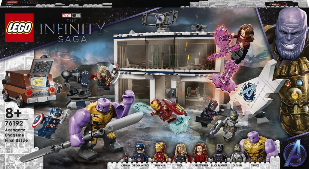 LEGO 76192 Avengers: Endgame – poslední bitva