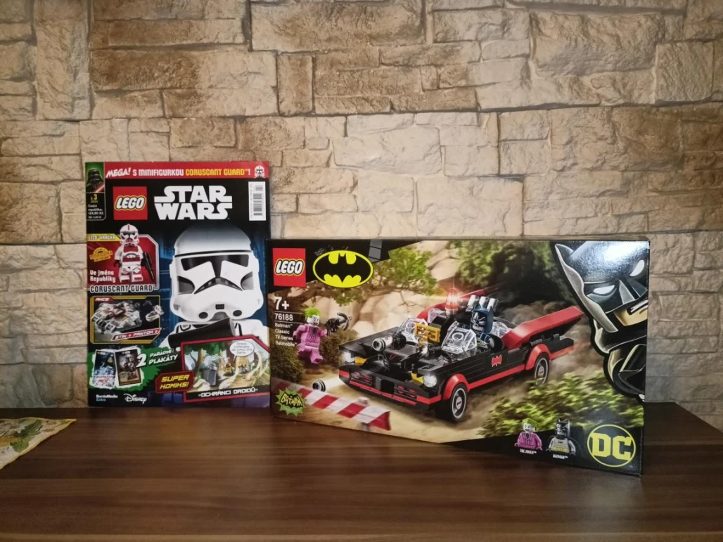 LEGO 76188 Batmanův Batmobil z klasického TV seriálu