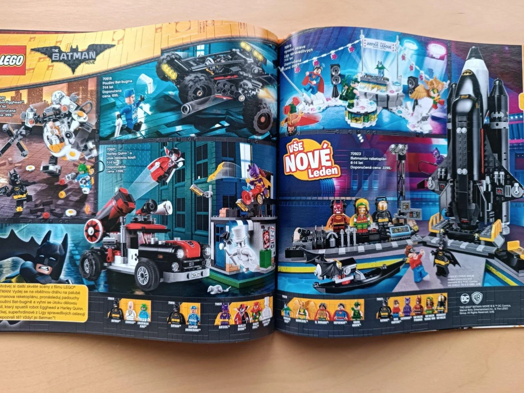 2x Lego katalog 2018