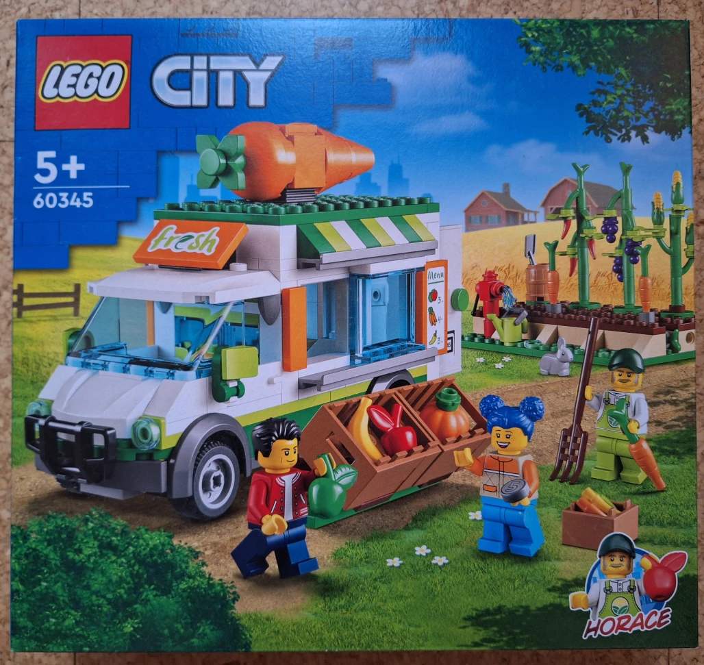LEGO 60345 Dodávka na farmářském trhu