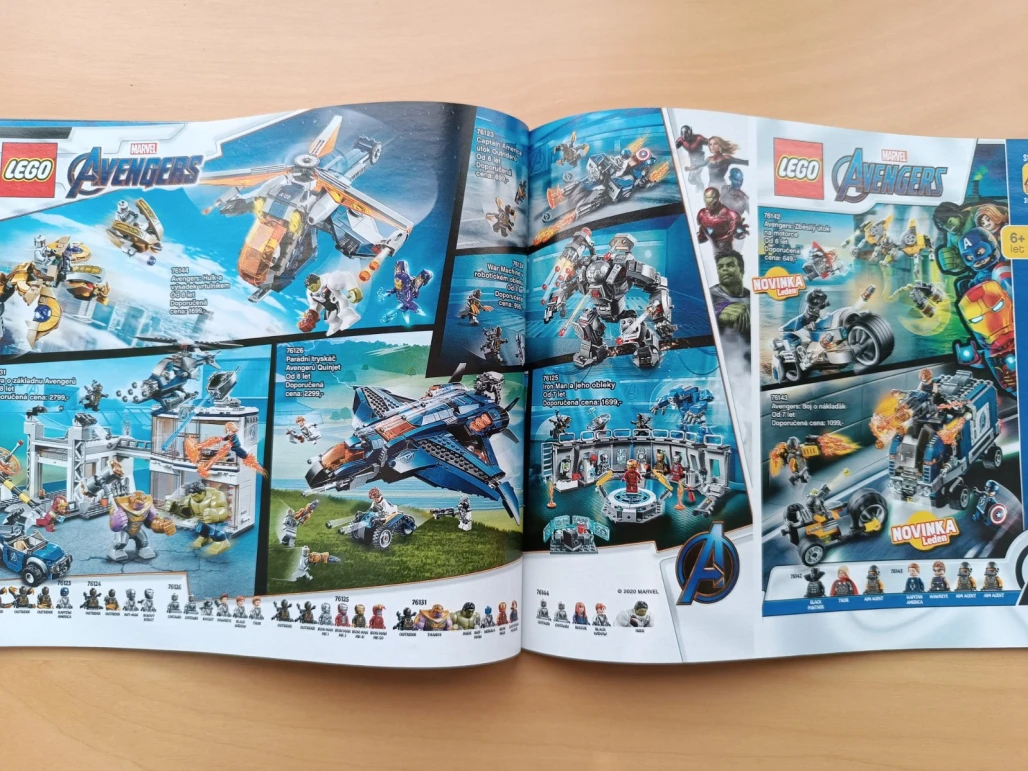 LEGO katalog 2020 leden - červen