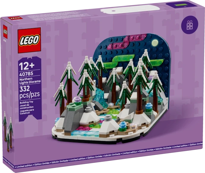 LEGO 40785 Polární záře – diorama