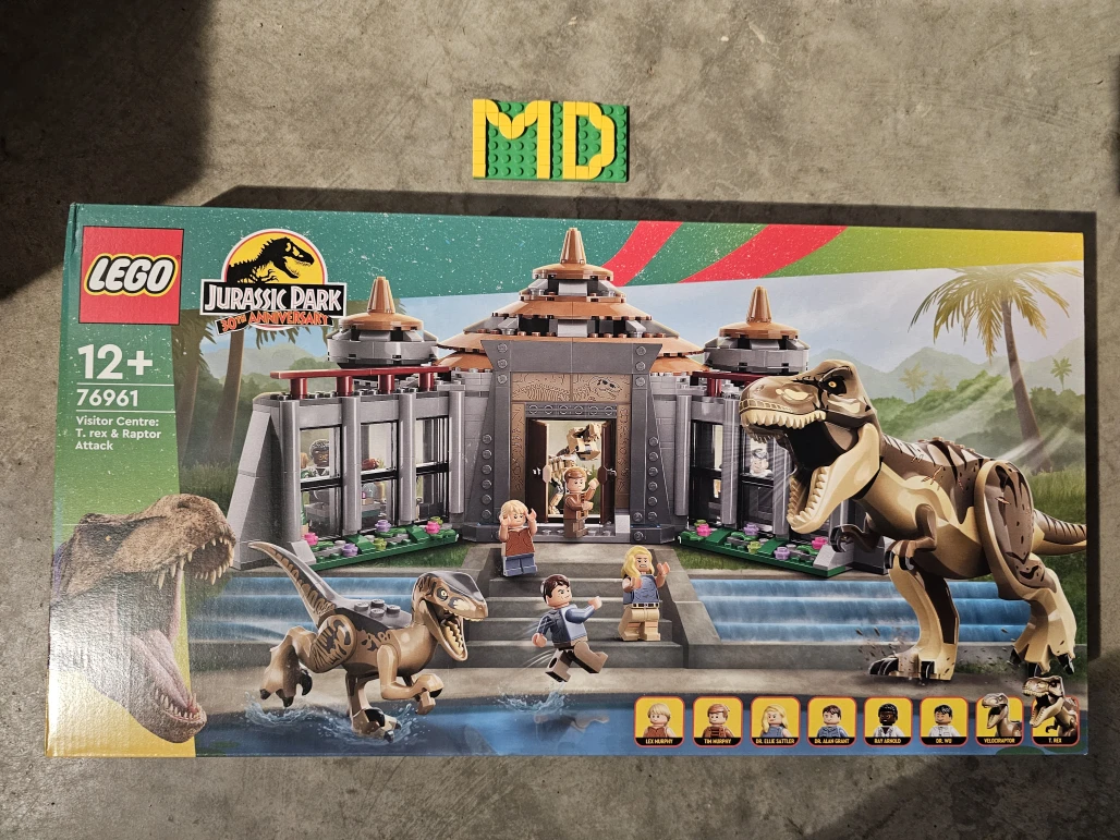 LEGO 76961 Návštěvnické centrum: útok T-rexe a raptora