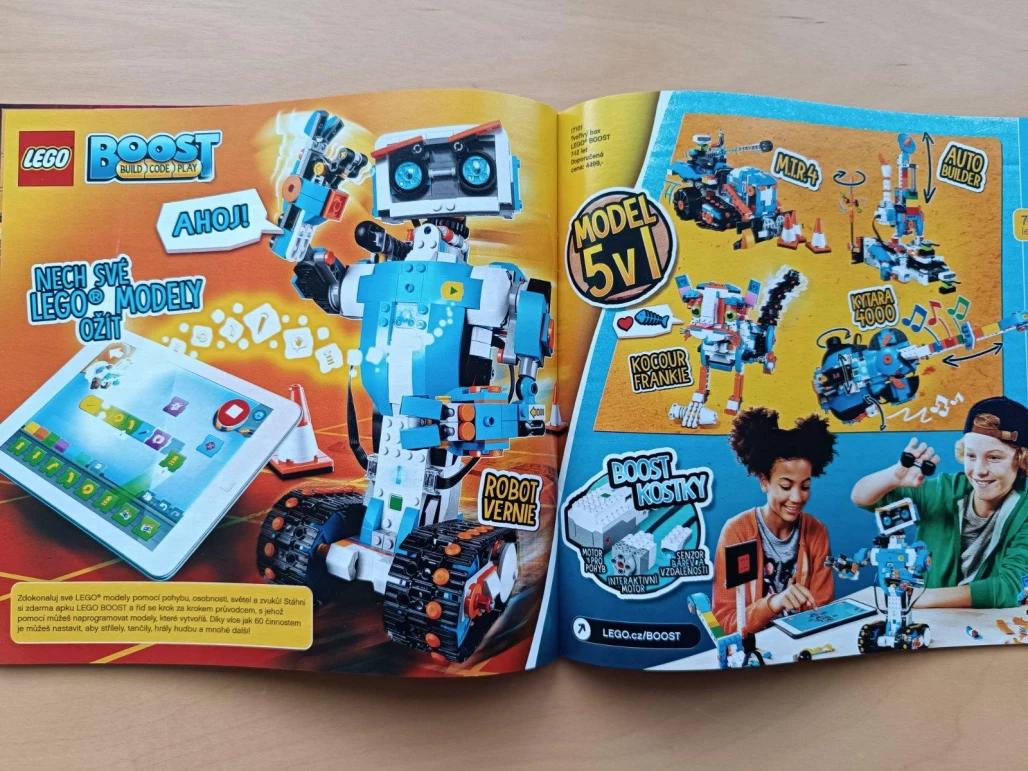 LEGO katalog 2018 leden - červen