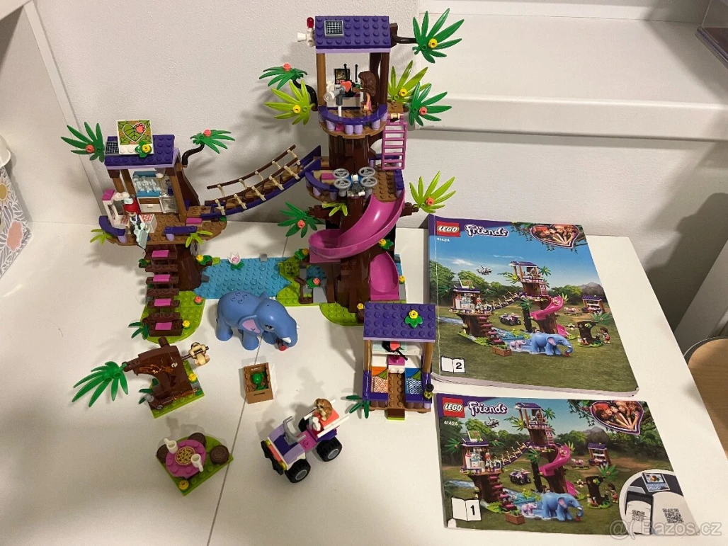 LEGO 41424 Základna záchranářů v džungli