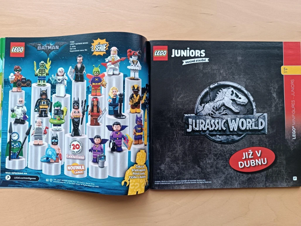 LEGO katalog 2018 leden - červen