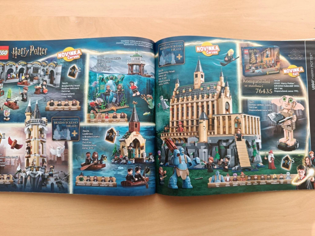 LEGO katalog 2024 červen - prosinec