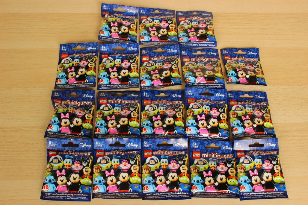 LEGO 71012-19 LEGO Minifigures - Disney Series - Complete
