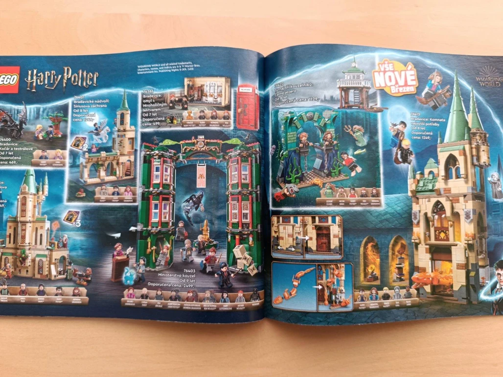 LEGO katalog 2023 leden - květen