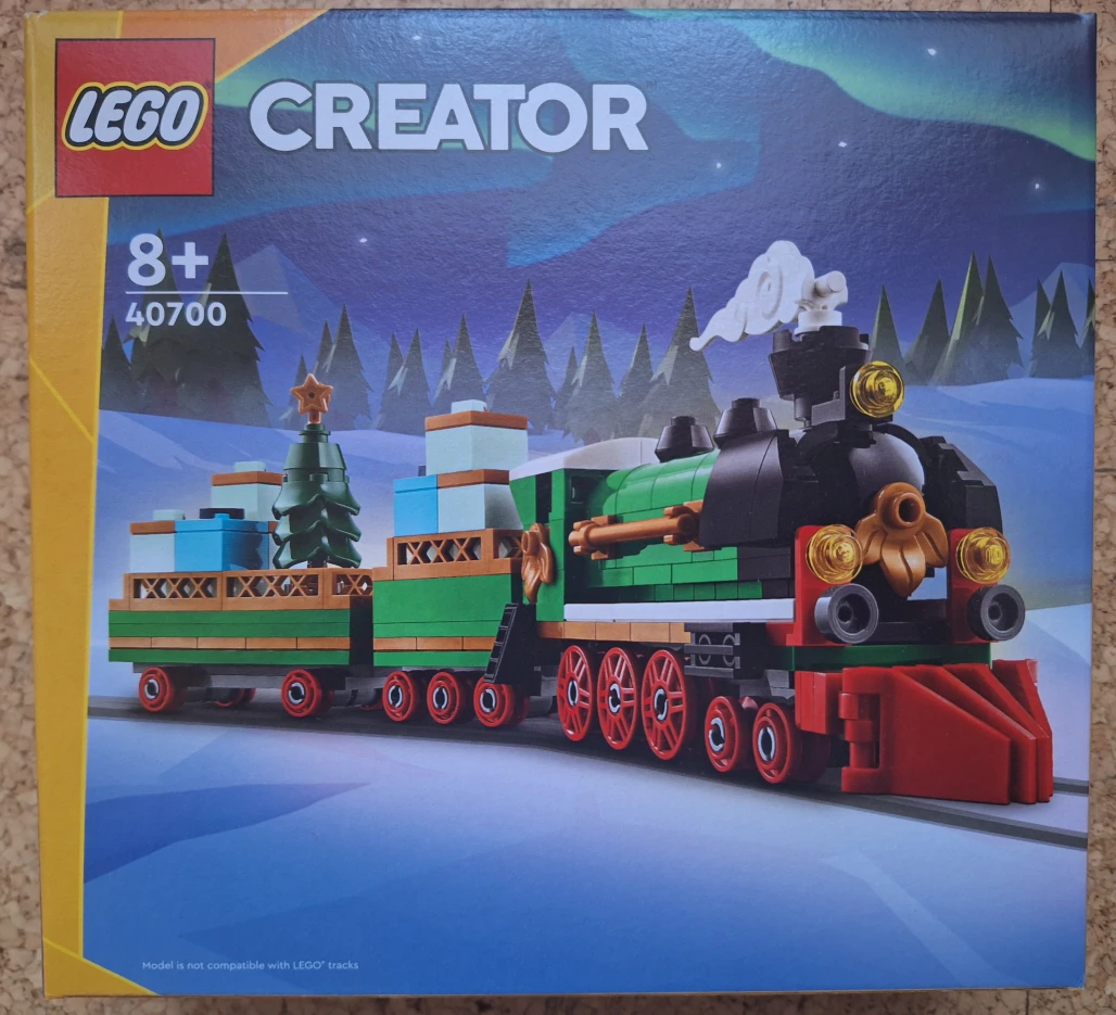 LEGO 40700 Vánoční vláček