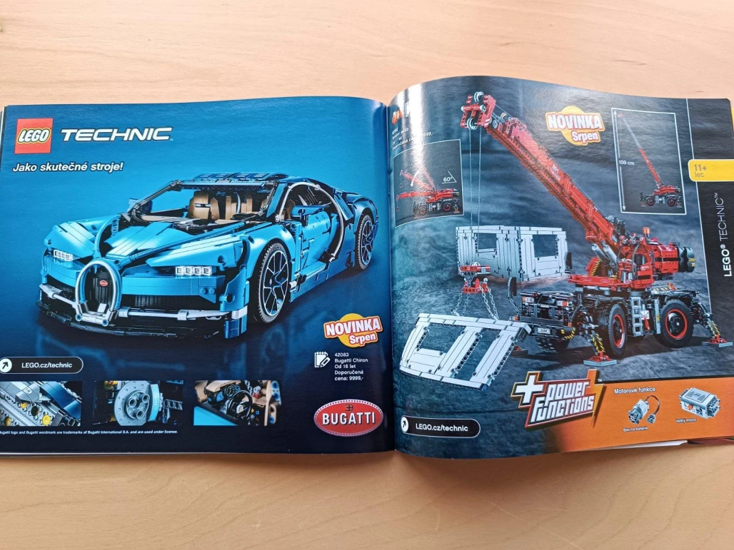 2x Lego katalog 2018