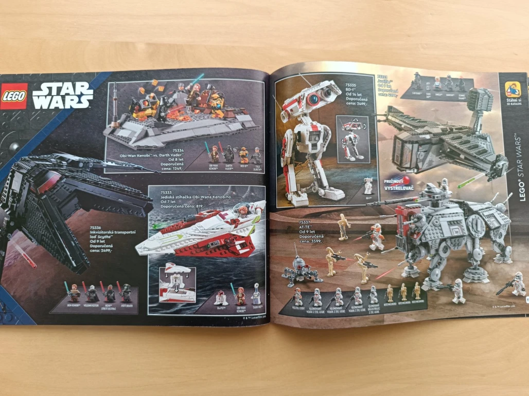 LEGO katalog 2023 leden - květen