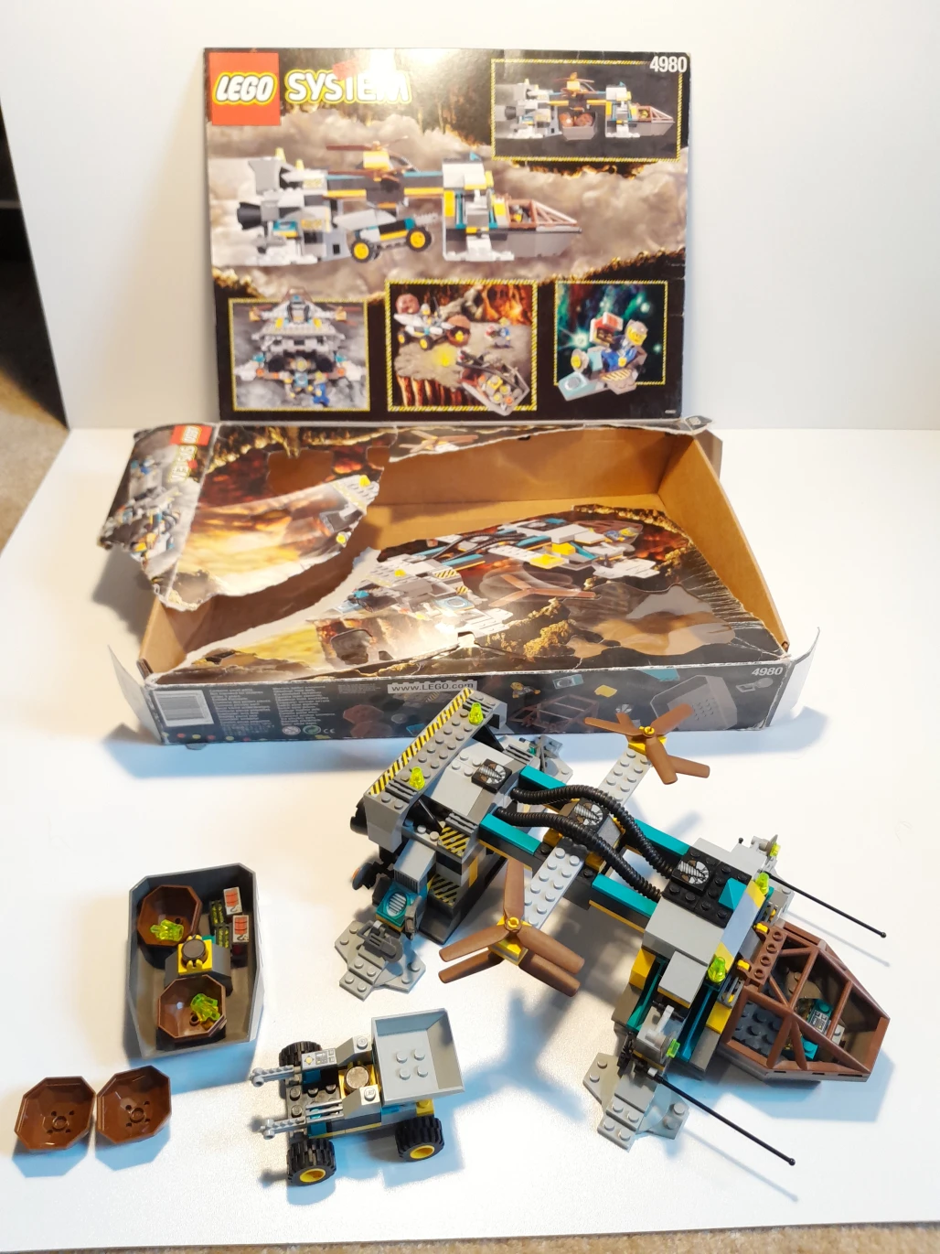 LEGO 4980 Vrtulník pro přepravu těžkých nákladů