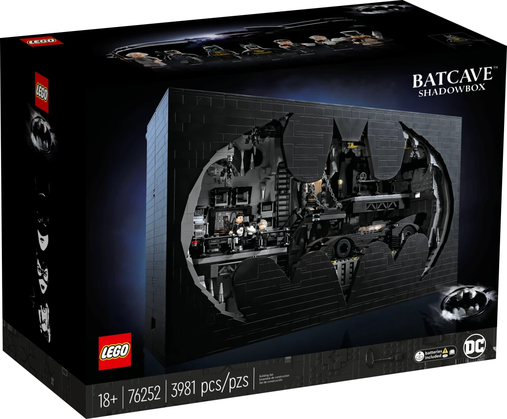 LEGO 76252 Batmanova jeskyně – sběratelský box