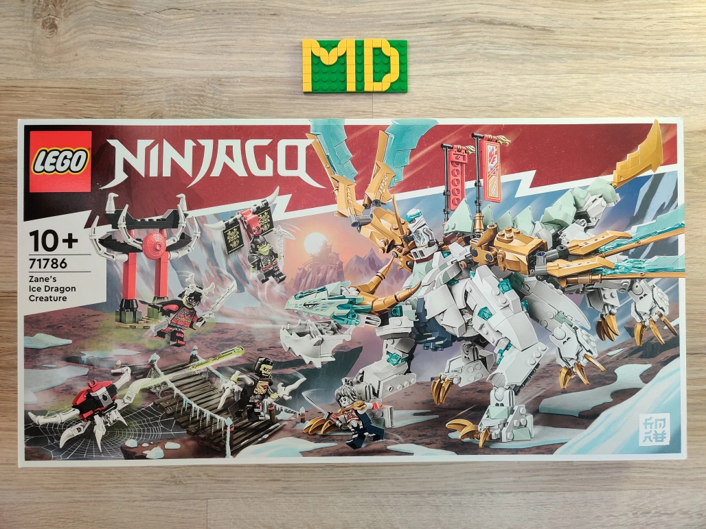 LEGO 71786 Zaneův ledový drak