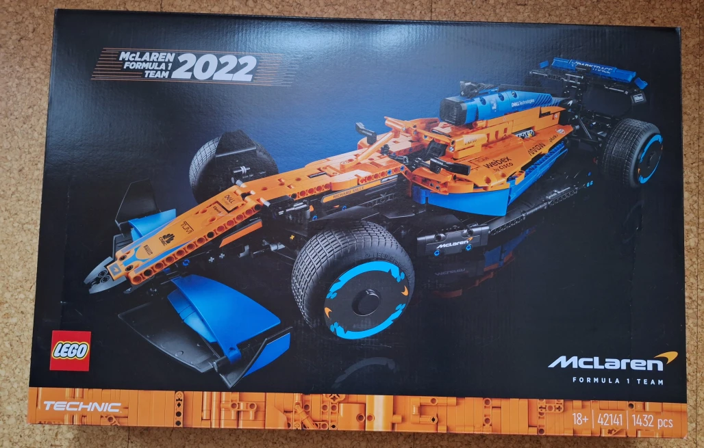 LEGO 42141 Závodní auto McLaren Formule 1