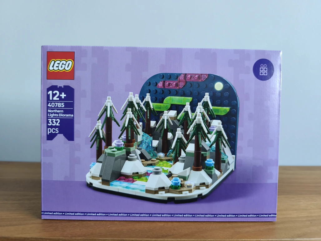 LEGO 40785 Polární záře – diorama