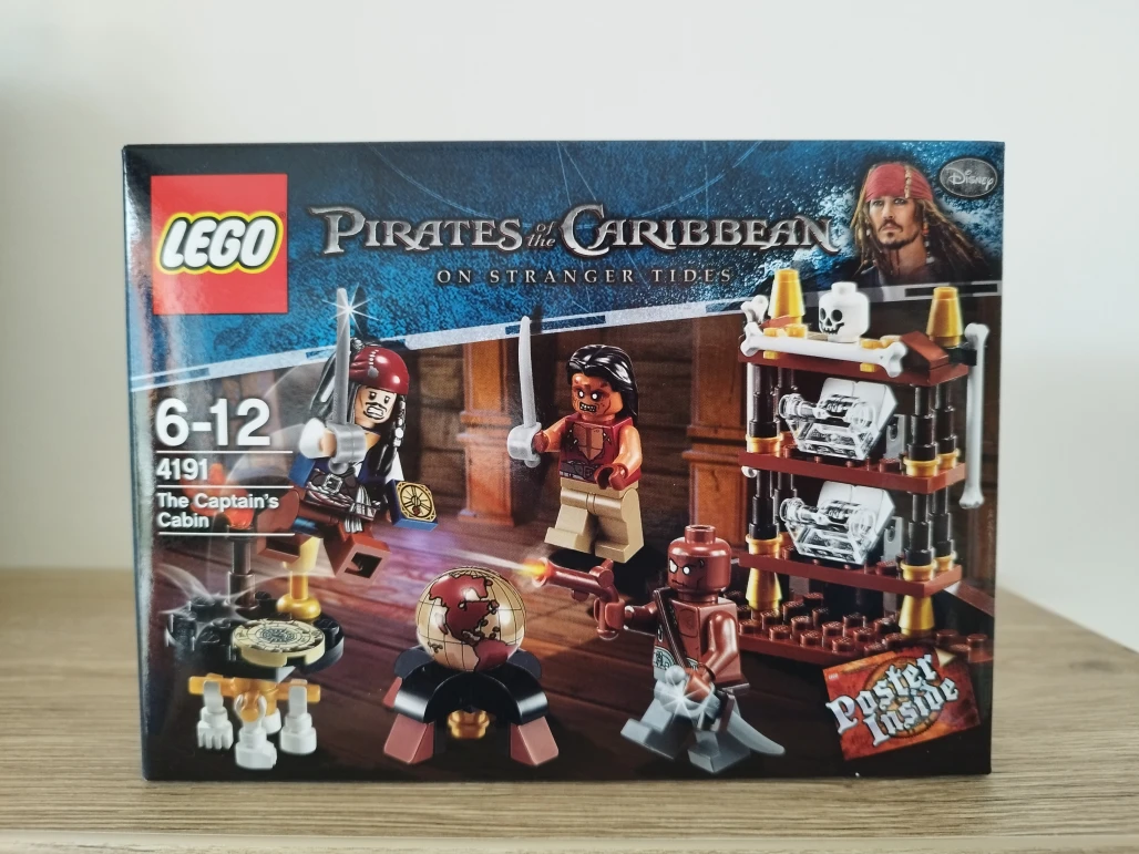 LEGO 4191 Kajuta kapitána