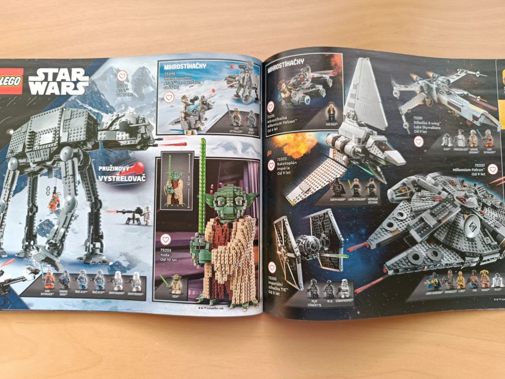 LEGO katalog 2022 červen - prosinec
