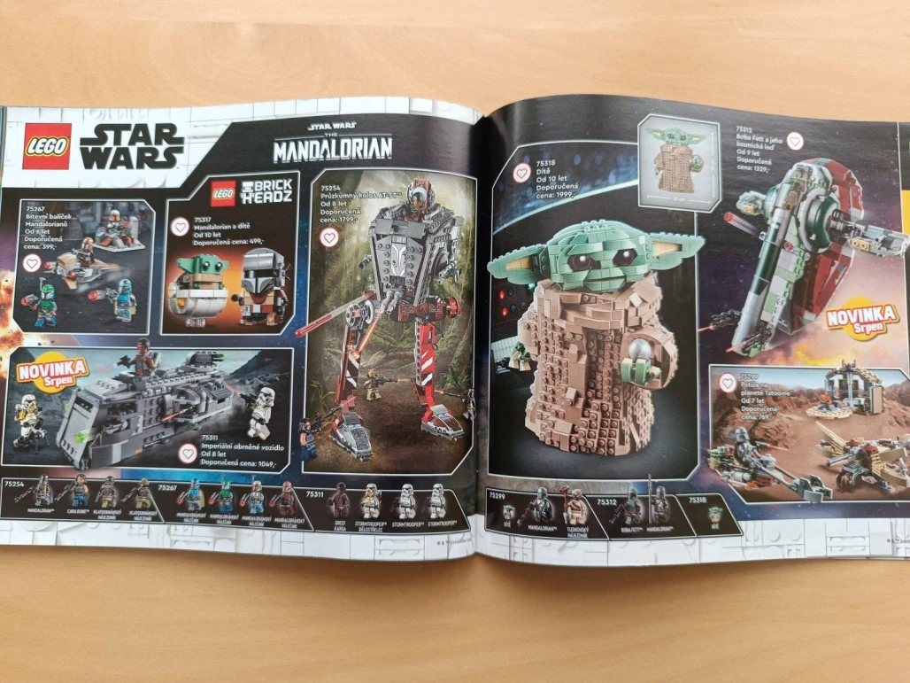 LEGO katalog 2021 červen - prosinec