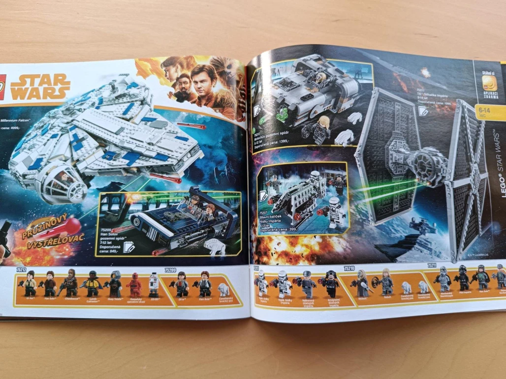 2x Lego katalog 2018