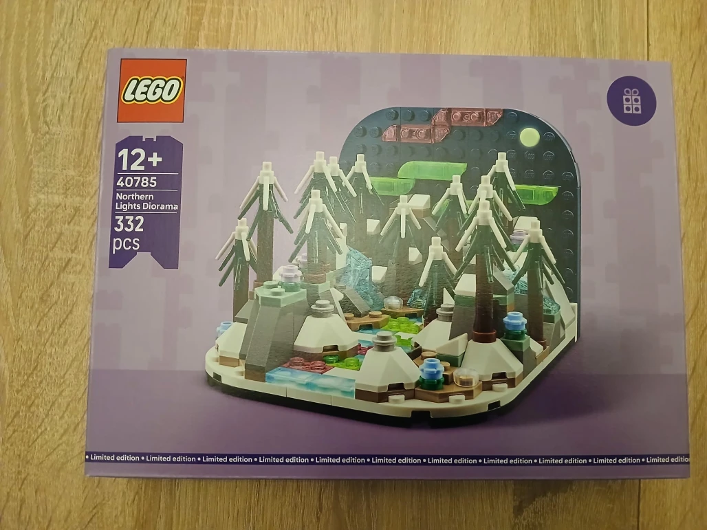 LEGO 40785 Polární záře – diorama