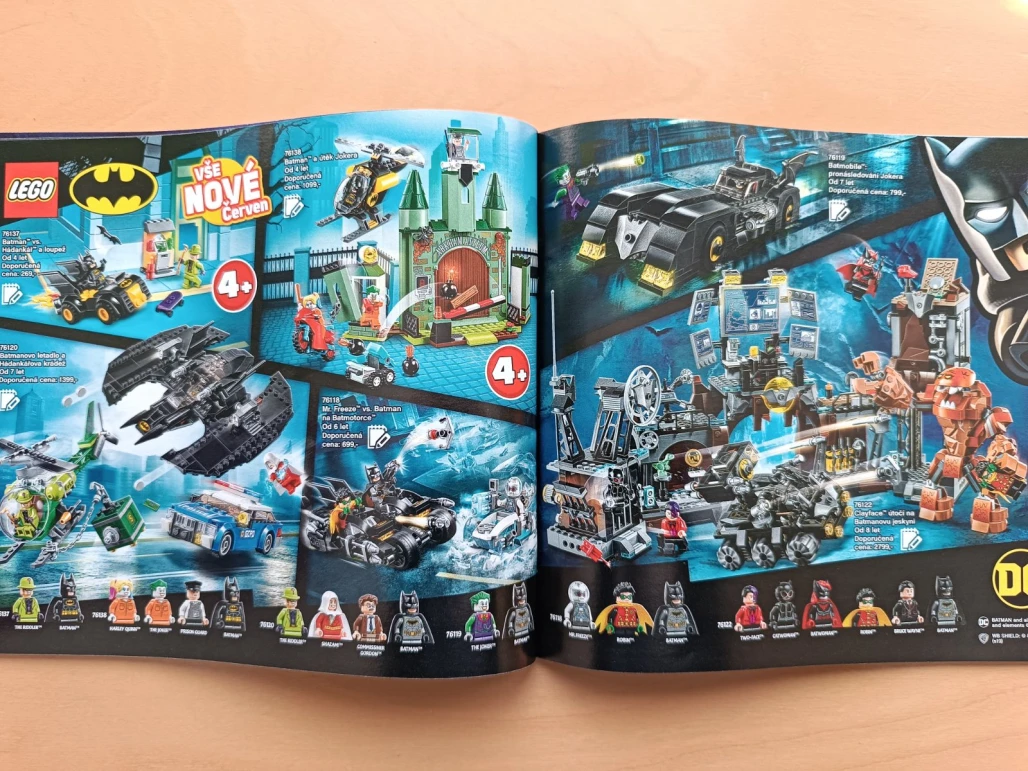LEGO katalog 2019 červen - prosinec