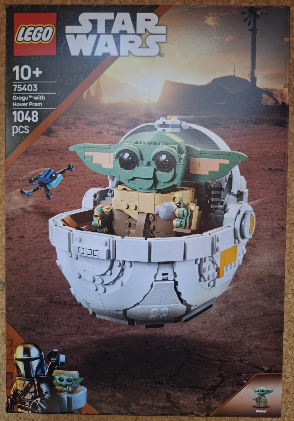 LEGO 75403 Grogu™ ve vznášejícím se kočárku