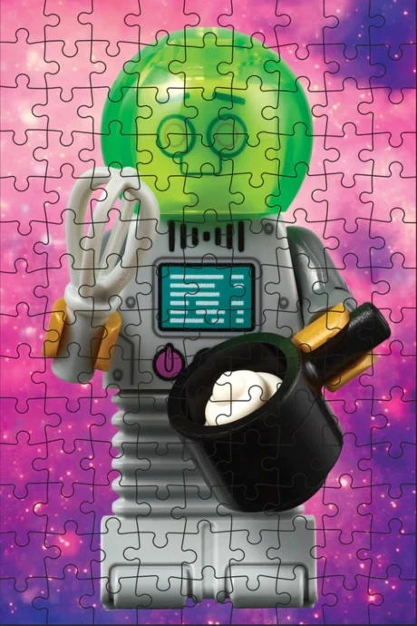 LEGO 5008890 Mini puzzle Tajemná minifigurka – vesmírná edice