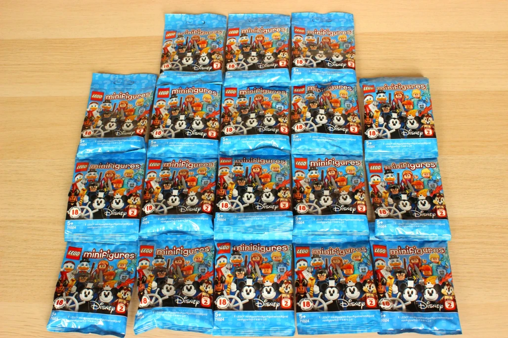 LEGO 71024-19 LEGO Minifigures - Disney Series 2 - Complete