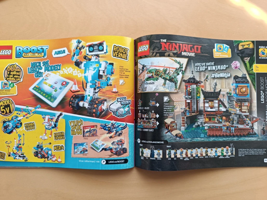 LEGO katalog 2019 červen - prosinec